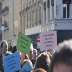 Manifestation pour le droit  l'IVG le 1 fvrier 2014 photo n1 