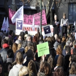 Manifestation pour le droit  l'IVG le 1 fvrier 2014 photo n5 