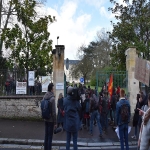 Manifestation contre la slection  l'Universit le 1 fvrier 2018 photo n10 
