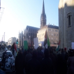 Manifestation de soutien  Gaza le 2 janvier 2009 photo n1 