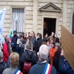Rassemblement contre les fermetures de classe le 2 fvrier 2005 photo n7 