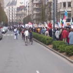 Manifestation de l'Education nationale  Rennes le 2 avril 2005 photo n20 