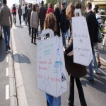 Manifestation contre les rformes universitaires le 2 avril  2009 photo n32 