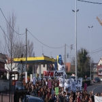 Manifestation contre les rformes universitaires le 2 avril  2009 photo n39 