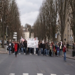 Manifestation contre les rformes universitaires le 3 mars 2009 photo n1 