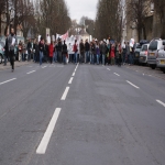 Manifestation contre les rformes universitaires le 3 mars 2009 photo n2 