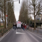 Manifestation contre les rformes universitaires le 3 mars 2009 photo n33 