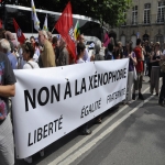 manifestation contre la politique scuritaire de Sarkozy le 4 septembre 2010 photo n2 