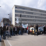Manifestation contre les rformes universitaires le 5 mars 2009 photo n2 