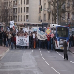 Manifestation contre les rformes universitaires le 5 mars 2009 photo n28 