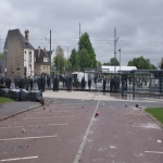 Action et affrontements avec les forces de l'ordre le 5 mai 2009 photo n116 