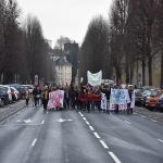 Manifestation contre la slection  l'Universit le 6 fvrier 2018 photo n1 