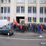 Manifestation des salaris de France Tlcom le 6 octobre 2009 photo n1 