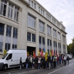 Manifestation des salaris de France Tlcom le 6 octobre 2009 photo n5 