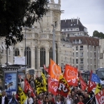 Manifestation des salaris de France Tlcom le 6 octobre 2009 photo n11 