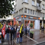 Manifestation des salaris de France Tlcom le 6 octobre 2009 photo n13 