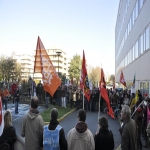 Manifestation de soutien  un syndicaliste enseignant le 7 mars 2011 photo n14 