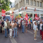 Rassemblement des salaris de France Tlcom le 7 septembre 2004 photo n3 