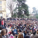 Manifestation des lycens le 8 mars 2005 photo n13 