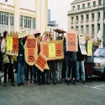 Manifestation contre le chmage et la prcarit le 8 octobre 2003 photo n51 
