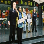 Manifestation contre le chmage et la prcarit le 8 octobre 2003 photo n78 