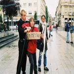 Manifestation contre le chmage et la prcarit le 8 octobre 2003 photo n82 