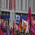 Manifestation contre l'austrit le 8 octobre 2015 photo n3 