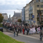 Manifestation contre la loi d''autonomie des universits le 8 novembre 2007 photo n23 