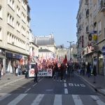 Manifestation contre la loi Macron et les politiques d'austérité le 9 avril 2015 photo n°2 
