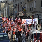 Manifestation contre la loi Macron et les politiques d'austérité le 9 avril 2015 photo n°4 