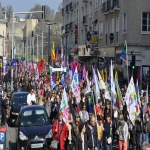 Manifestation contre la loi Macron et les politiques d'austérité le 9 avril 2015 photo n°9 