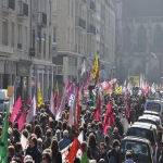 Manifestation contre la loi Macron et les politiques d'austérité le 9 avril 2015 photo n°12 