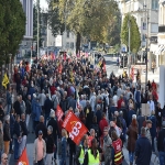 Manifestation contre la politique sociale de Macron le 9 octobre 2018 photo n°13 