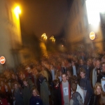 Manifestation de soutien  Saint L pour Serghei Cohut le 9 novembre 2004 photo n12 