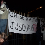 Manifestation de soutien  Saint L pour Serghei Cohut le 9 novembre 2004 photo n13 