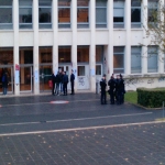 Intervention policire sur le campus et action sur la prsidence le 9 novembre 2010 photo n6 