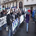 Manifestation des tudiants et enseignants chercheurs  Paris le 10 fvrier 2009 photo n22 