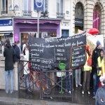 Manifestation des tudiants et enseignants chercheurs  Paris le 10 fvrier 2009 photo n23 