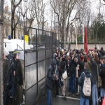 Manifestation des tudiants et enseignants chercheurs  Paris le 10 fvrier 2009 photo n49 