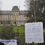 manifestation contre la suppression de postes dans l'acadmie de Caen le 10 fvrier 2011 photo n10 