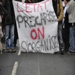 manifestation contre la suppression de postes dans l'acadmie de Caen le 10 fvrier 2011 photo n12 