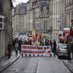 manifestation contre la suppression de postes dans l'acadmie de Caen le 10 fvrier 2011 photo n21 