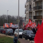 Manifestation pour la dfense des salaires et de l'ducation le 10 mars 2005 photo n4 