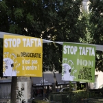 rassemblement anti-TAFTA le 11 octobre 2014 photo n4 