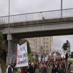 Manifestation contre les rformes universitaires le 12 mars 2009 photo n27 