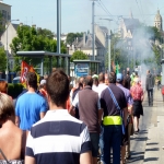 Manifestation des cheminots le 12 juin 2014 photo n2 