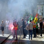 Manifestation des cheminots le 12 juin 2014 photo n3 