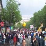 manif contre la loi CESEDA  Paris le 13 mai 2006 photo n2 