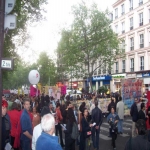 manif contre la loi CESEDA  Paris le 13 mai 2006 photo n4 