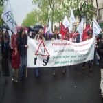 manif contre la loi CESEDA  Paris le 13 mai 2006 photo n11 
